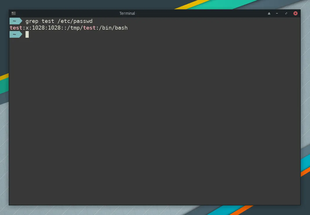 Dettagli Utente all&rsquo;interno del file /etc/passwd