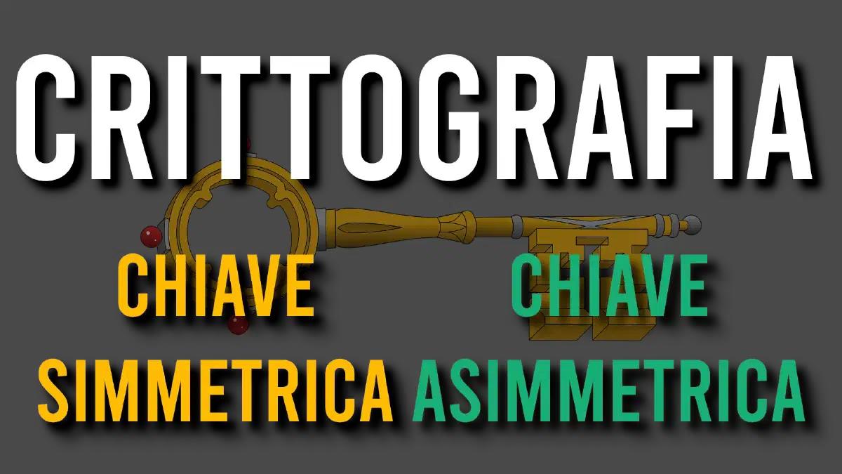 Crittografia a chiave simmetrica e asimmetrica
