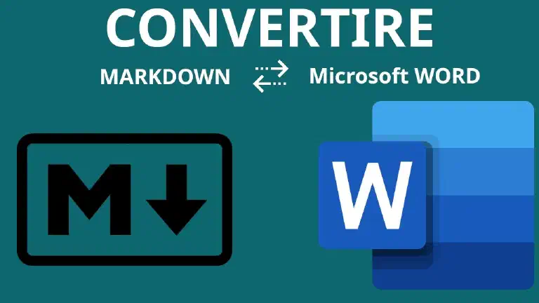 Convertire Markdown in Word e word in markdown usando Pandoc