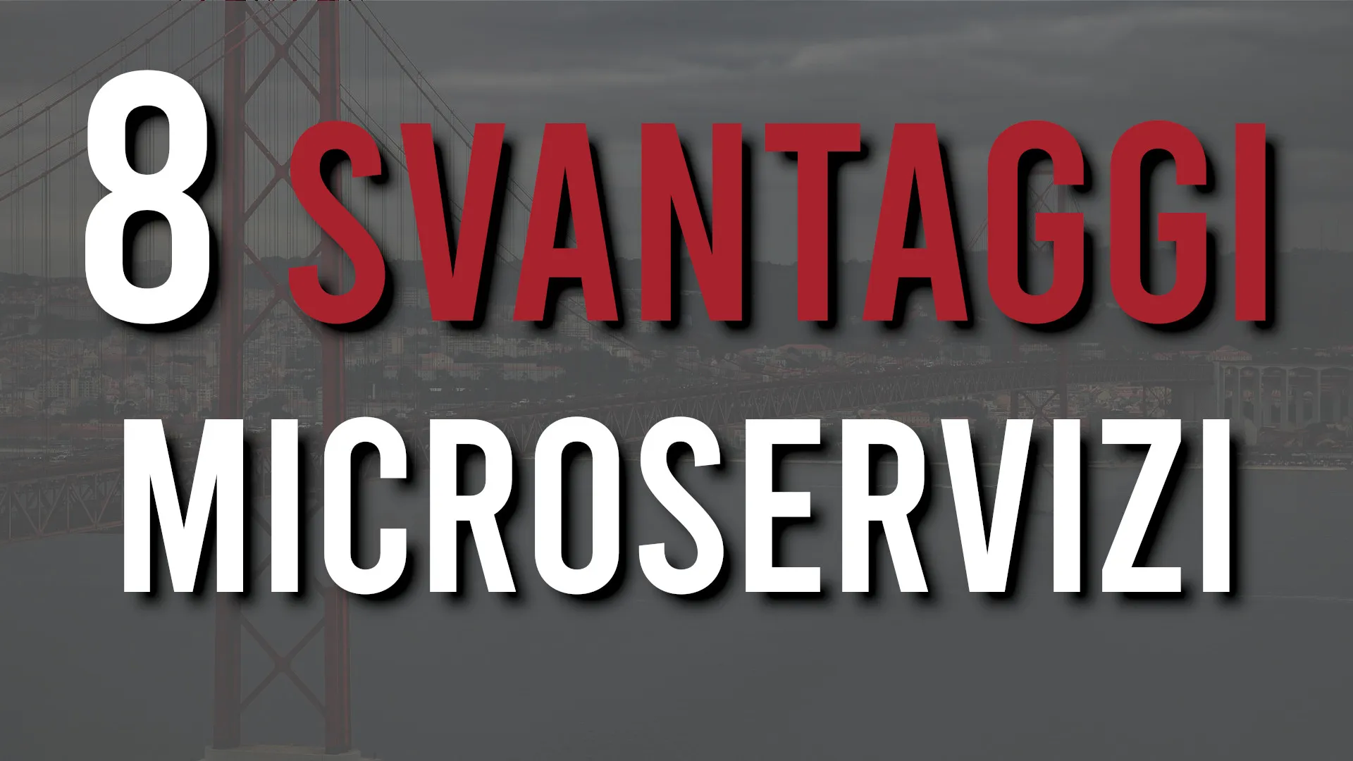 8 svantaggi dell'architettura a microservizi