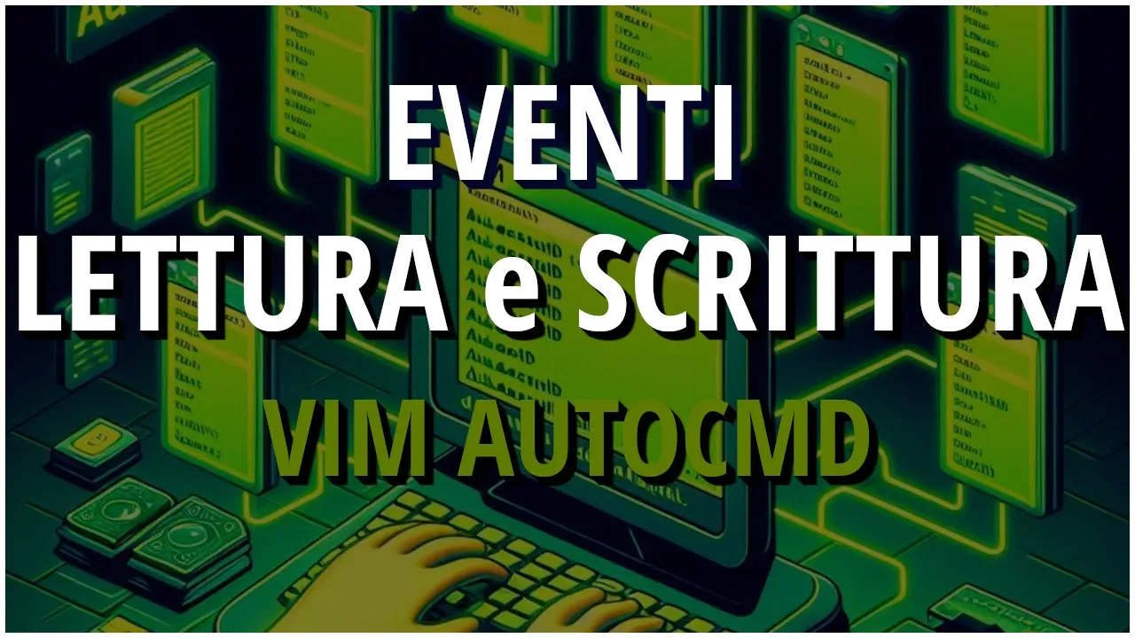 Guida Completa agli Eventi di Lettura e Scrittura con autocmd in Vim