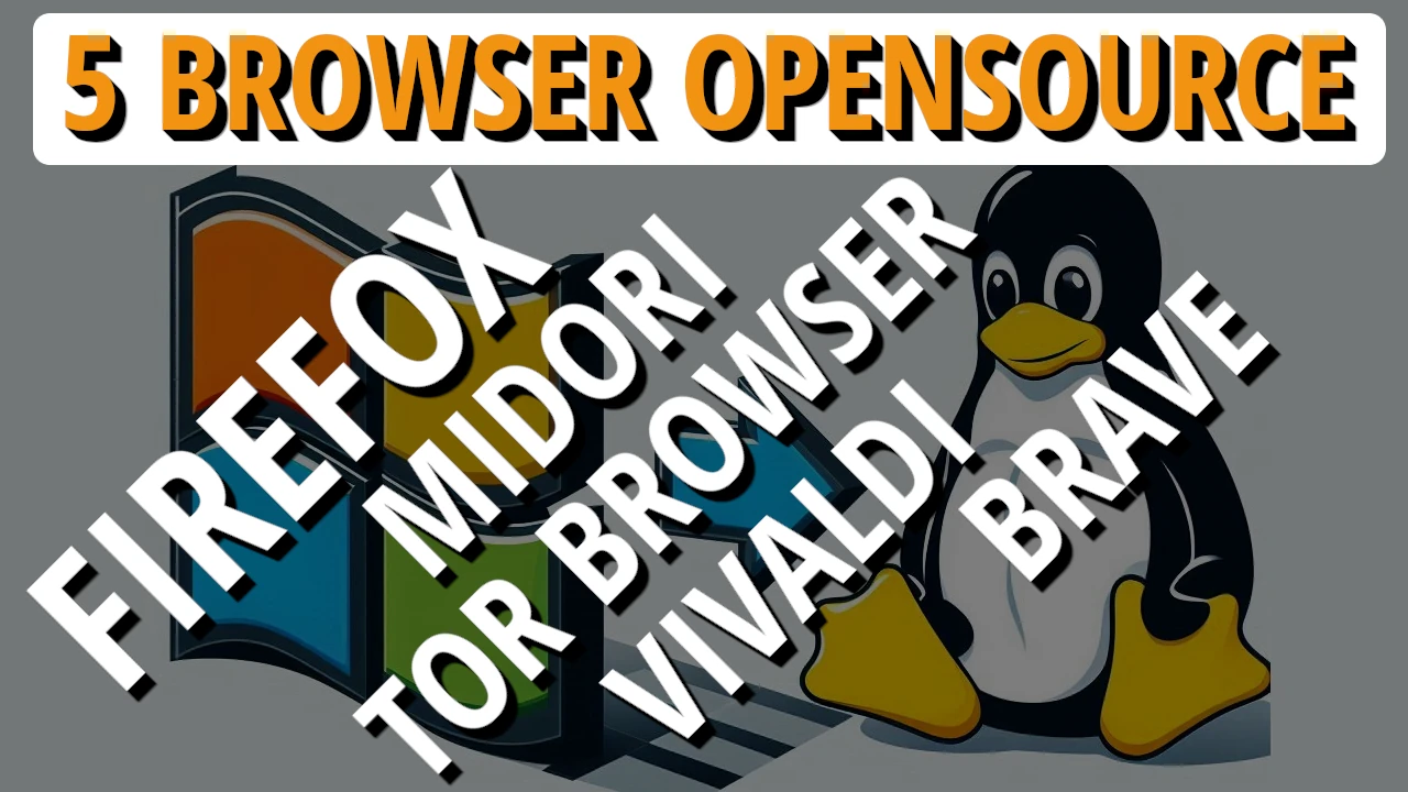 Navigare su Linux: I 5 Migliori Browser Open Source alternativi a Microsoft Edge e Google Chrome