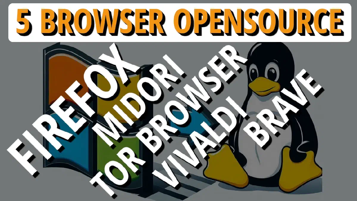 Navigare su Linux: I 5 Migliori Browser Open Source alternativi a Microsoft Edge e Google Chrome