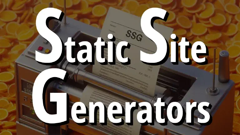 Introduzione ai Static Site Generators: Storia, Vantaggi e Differenze con i Siti Dinamici