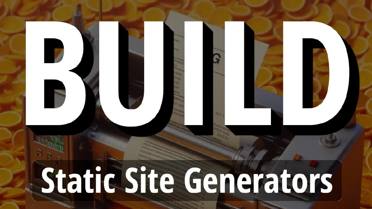 Ottimizzare il Processo di Build: Semplicità e Velocità con Static Site Generator e Servizi di Deploy