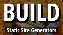 Ottimizzare il Processo di Build: Semplicità e Velocità con Static Site Generator e Servizi di Deploy