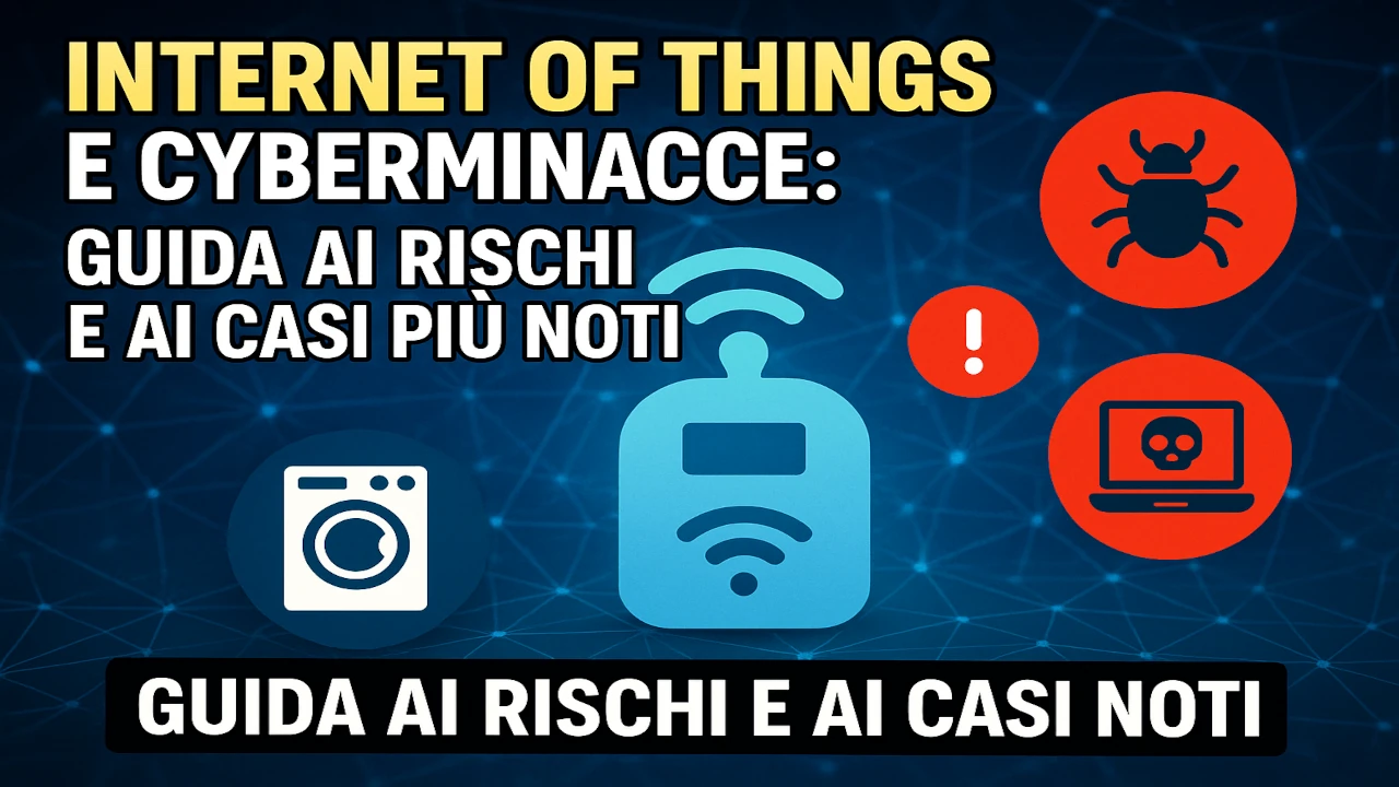 Internet of Things e Cyberminacce: guida ai rischi e ai casi più noti