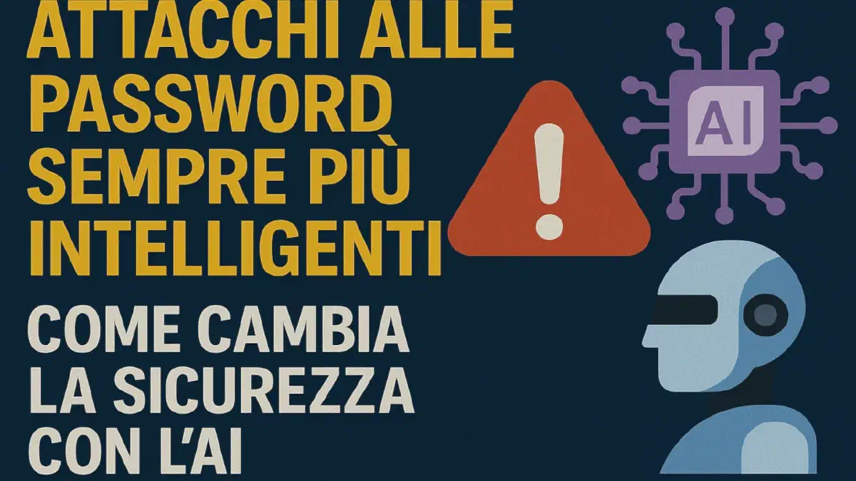 Attacchi alle password sempre più intelligenti: come cambia la sicurezza con l’AI