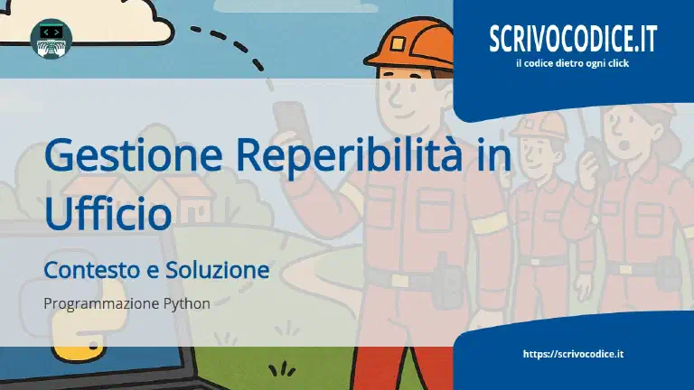 Automatizza la gestione dei turni in ufficio: il potere di uno script Python