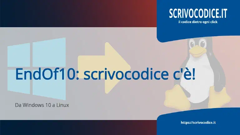 Passa a Linux con scrivocodice.it: facile, guidato, sicuro