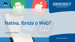 App mobile: nativa, ibrida o web?
