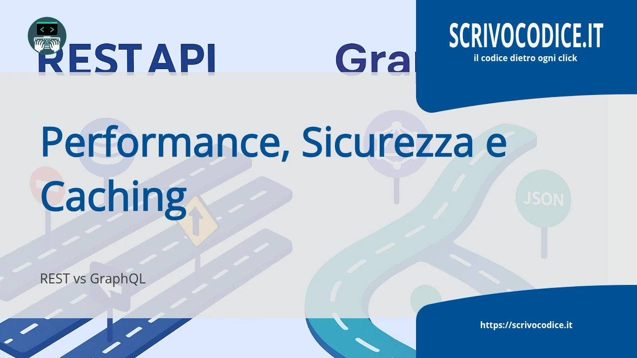 REST API vs GraphQL: performance, sicurezza e caching