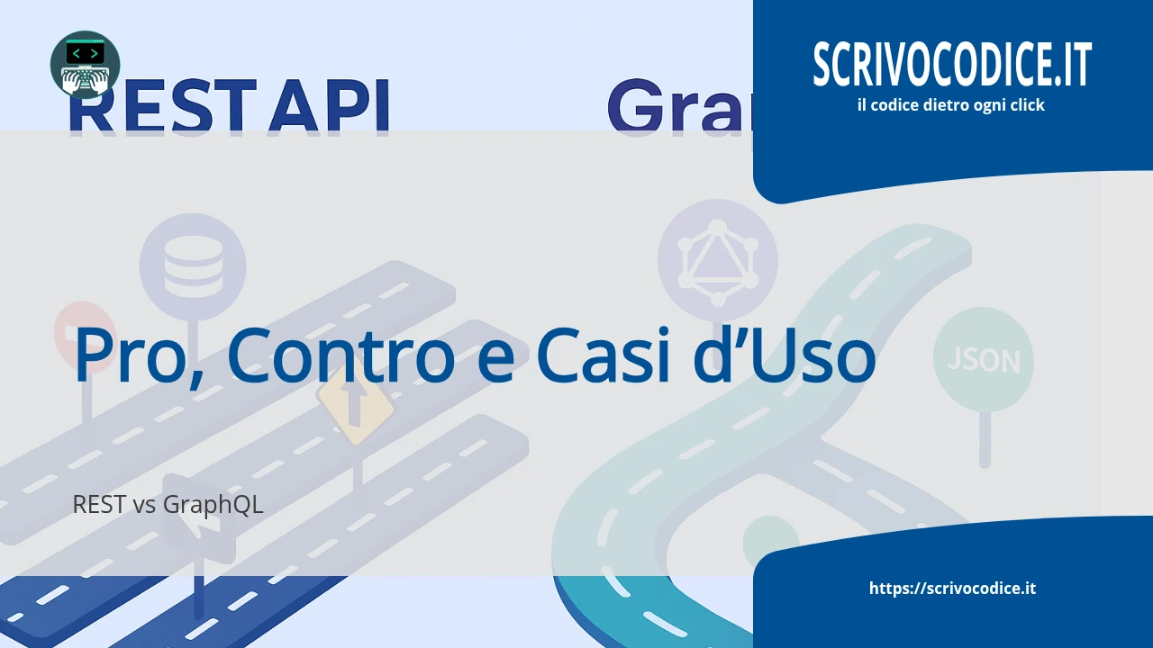 REST API vs GraphQL: vantaggi, svantaggi e casi d’uso