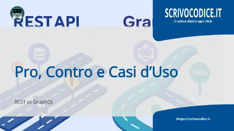 REST API vs GraphQL: vantaggi, svantaggi e casi d’uso