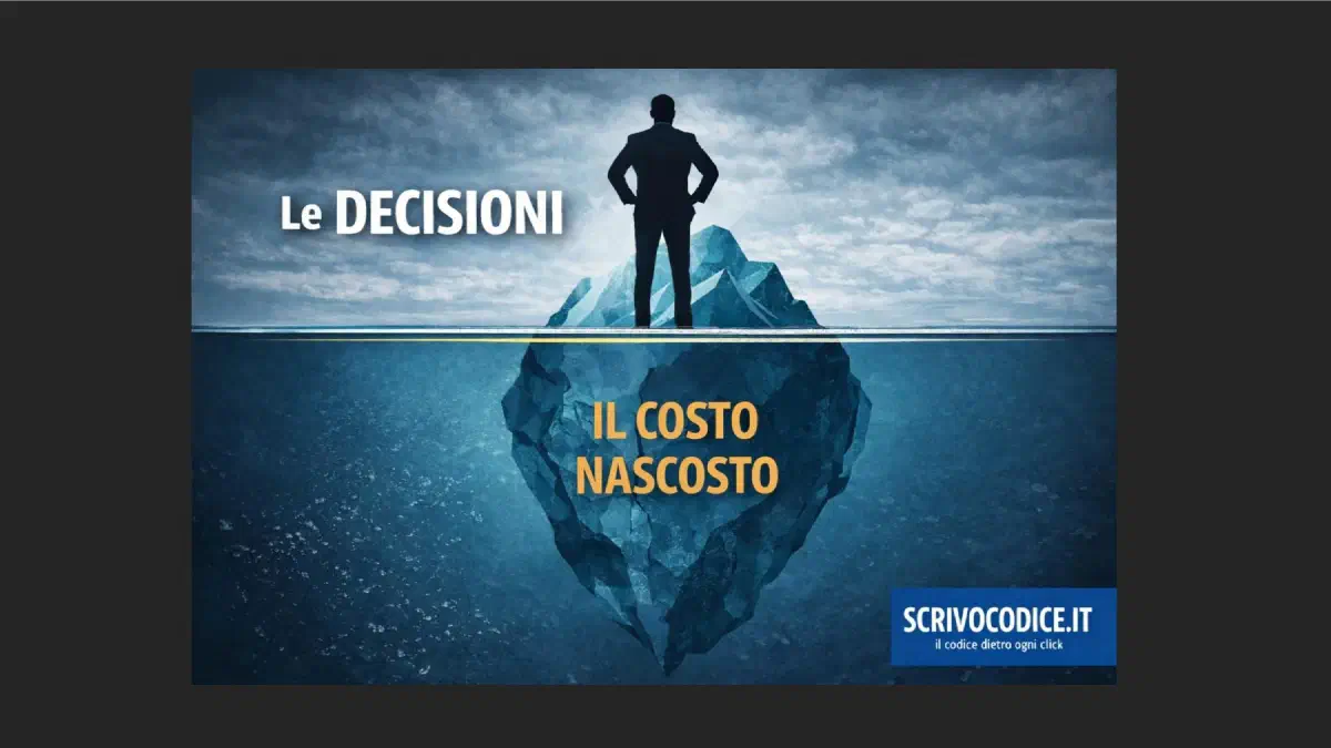 Il lato oscuro dell’informatica: competenze, professionalità e il costo nascosto del software