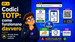 Come funzionano i codici TOTP: il codice che cambia ogni 30 secondi