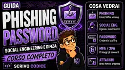 Phishing, social engineering e password: come proteggere account e dati online