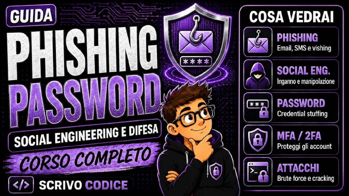 Phishing, social engineering e password: come proteggere account e dati online