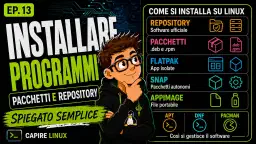 Come installare programmi su Linux: repository, pacchetti e package manager