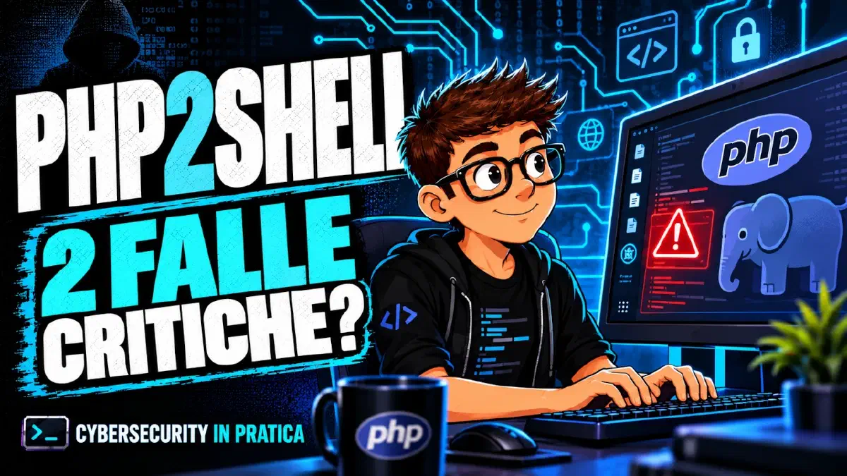 PHP2Shell: due vulnerabilità critiche in PHP. Come proteggere i server Linux